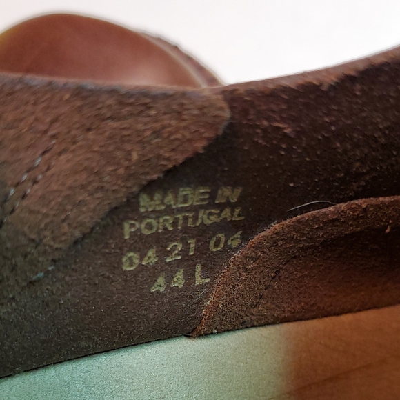 Birkenstock Brown Leather Derbys - Picture 8 of 9